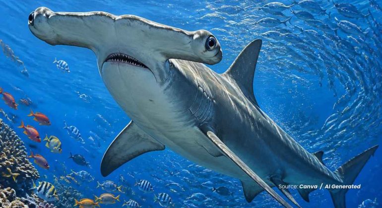 20241101 at 08.00 - FAKTA MENARIK HIU MARTIL, PREDATOR LAUT DENGAN CIRI KEPALA UNIK