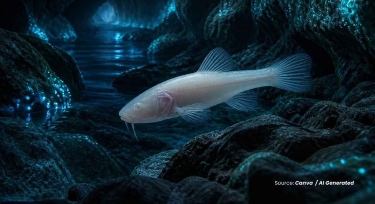 20250304 at 08.00 - 5 FAKTA PENEMUAN IKAN GUA BUTA UNIK DAN LANGKA DI BOGOR