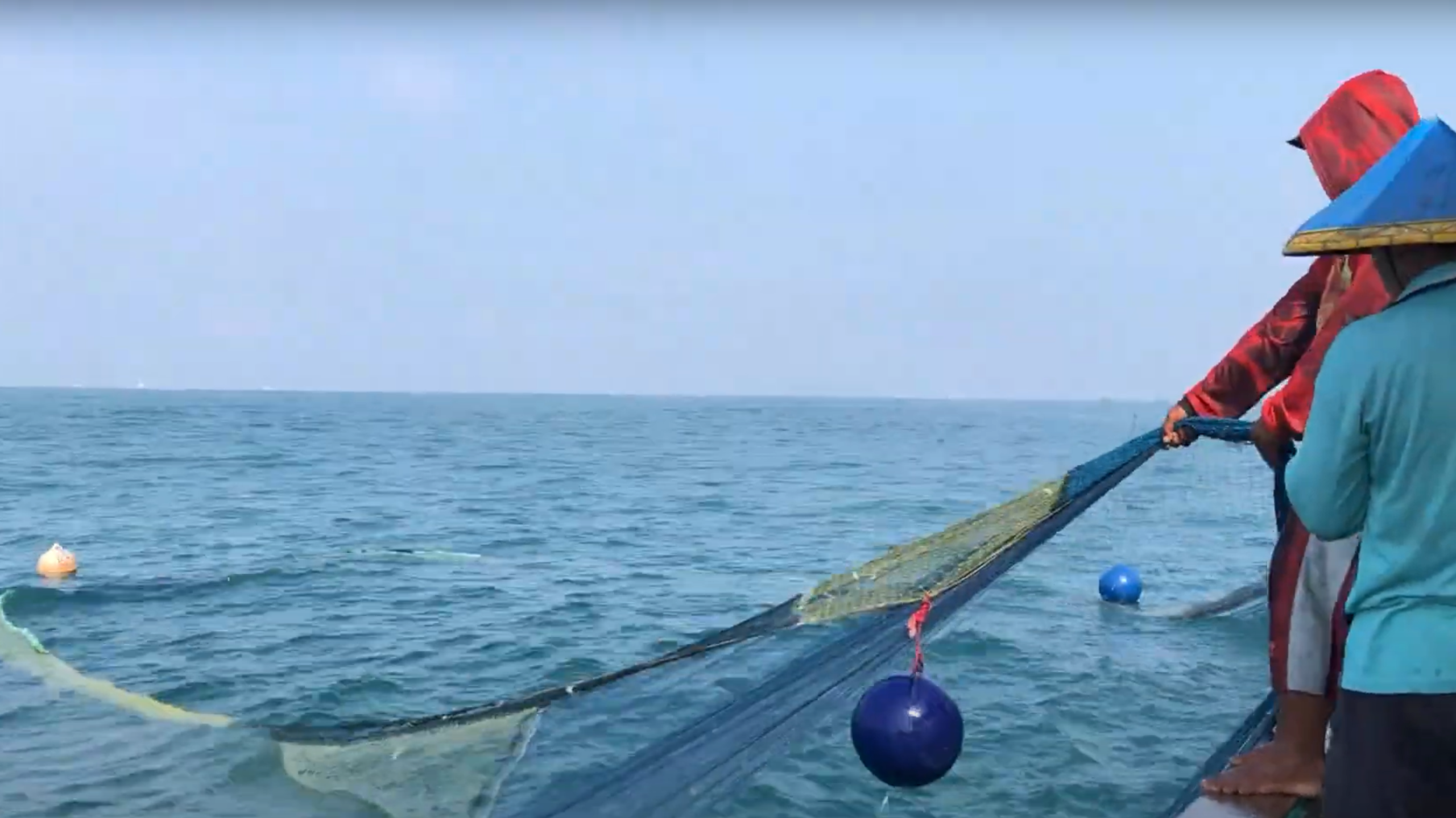 Metode penangkapan alat tangkap payang (Sumber : Sumberdaya Akuatik Unila)