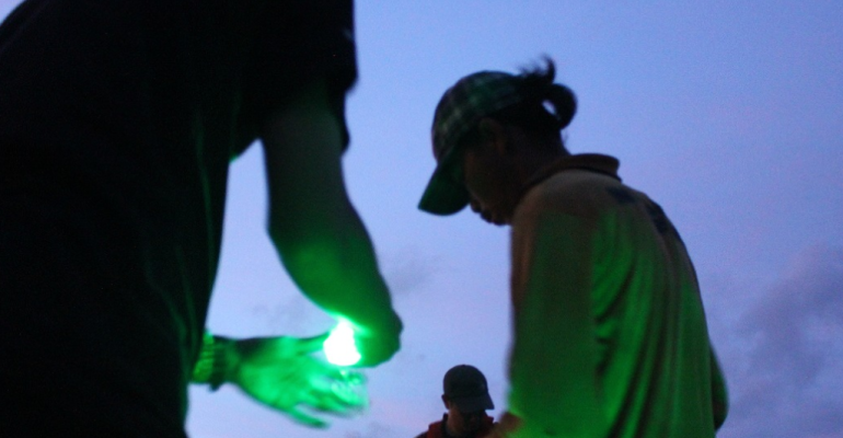 LAMPU LED HIJAU ALAT TANGKAP IKAN RAMAH LINGKUNGAN 