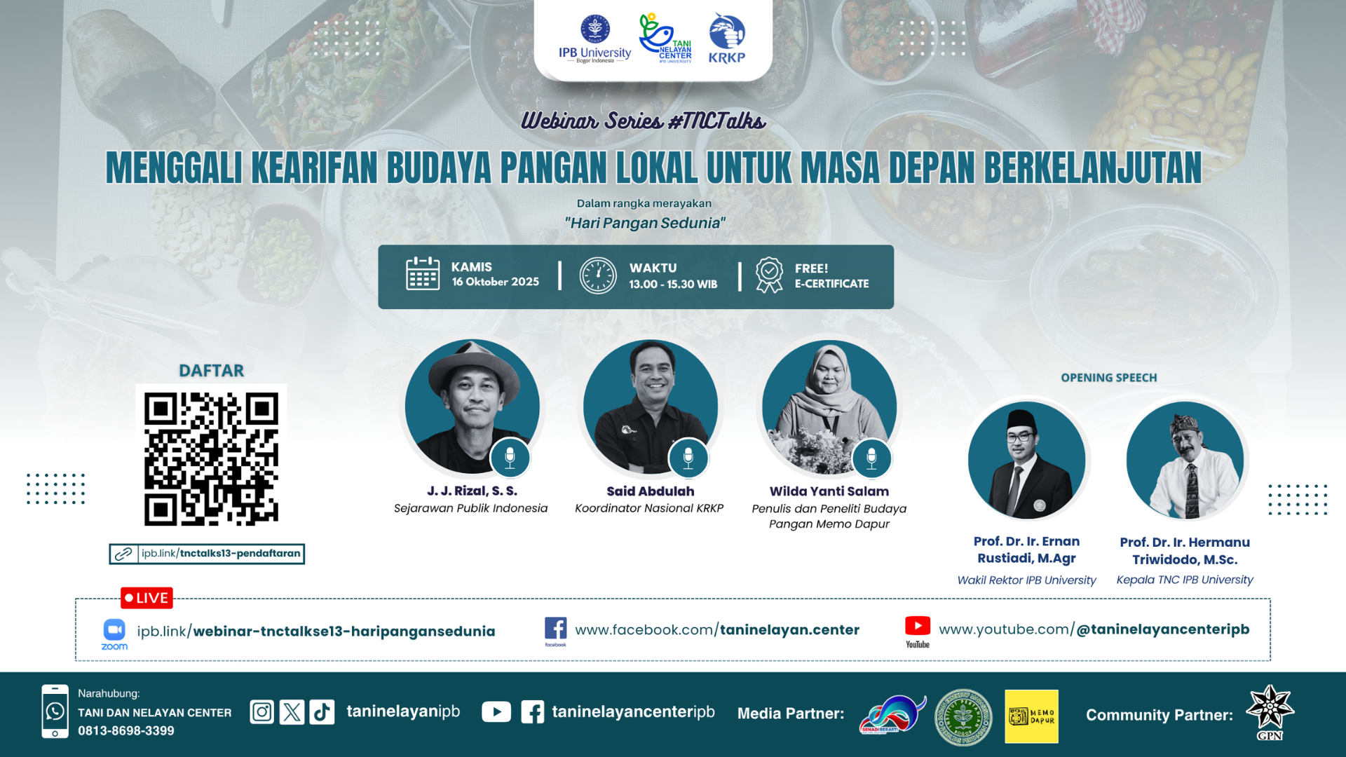 🔴LIVE STREAMING WEBINAR SERIES #TNCTalksE13