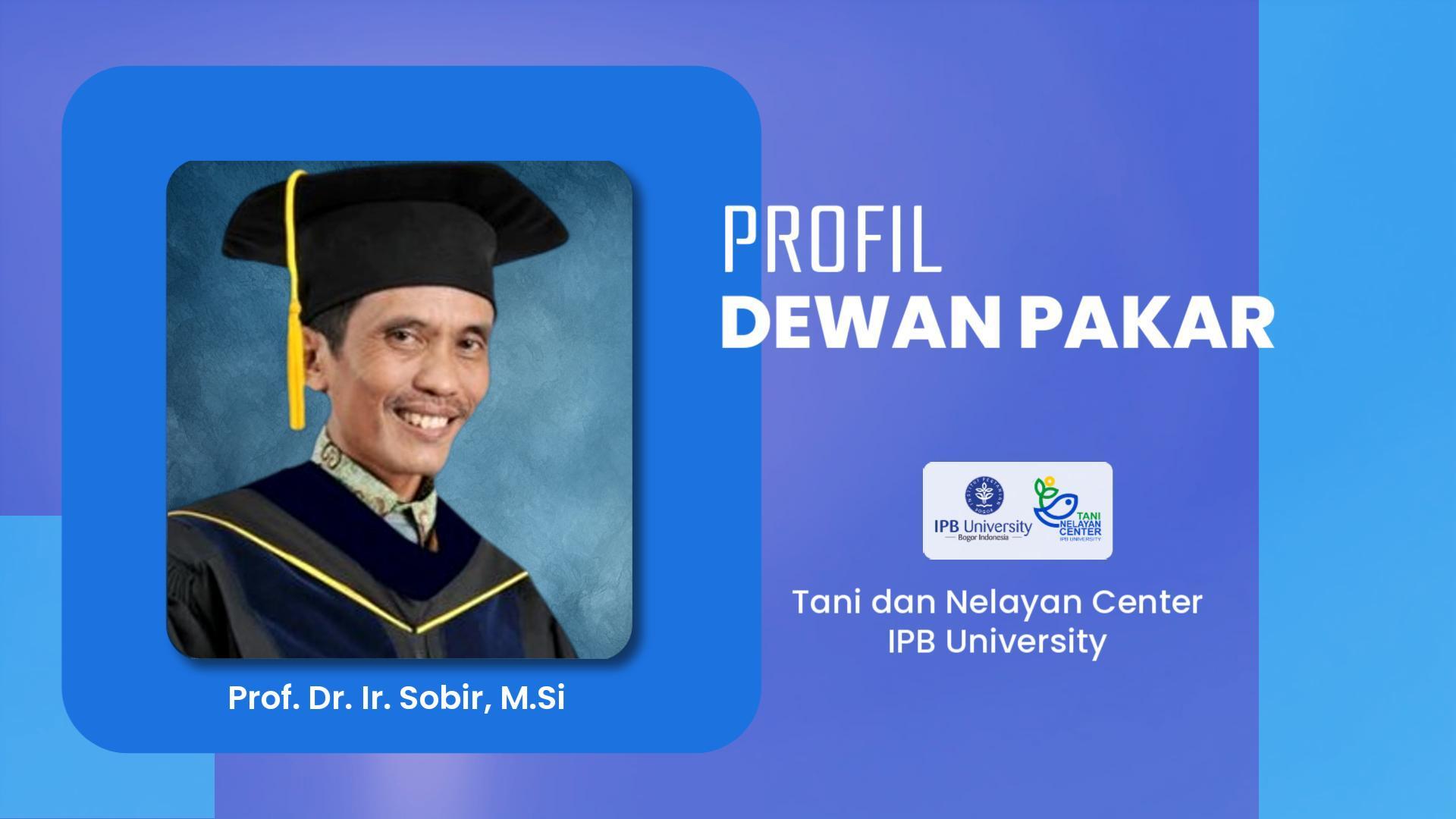 Prof. Dr. Ir. Sobir, M.Si-Thumbnail